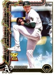 2025 Topps Holiday Base Set Mason Miller #H48 card