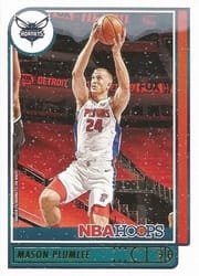 2021-22 Hoops Winter Base Set Mason Plumlee #165 card