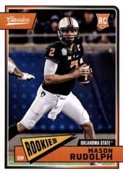 2018 Panini Classics Base Set Mason Rudolph #210 card
