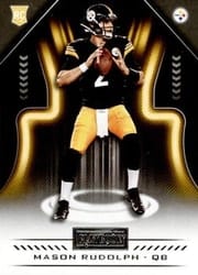 2018 Panini Playbook Base Set Mason Rudolph #110 card