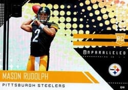 2018 Panini Unparalleled Base Set Mason Rudolph #210 card