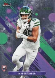 2025 Finest Base Set Mason Taylor #34 card