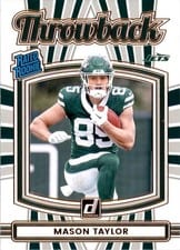 2025 Panini Select Contenders Rookie Ticket RPS Mason Taylor #28 card