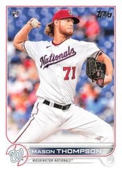 2022 Topps Base Set Mason Thompson #38 card