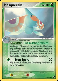 Deoxys Masquerain #39 card