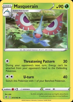 Rebel Clash Masquerain #11 card