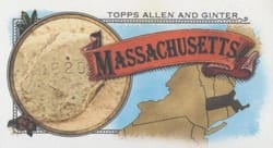 2024 Topps Allen & Ginter 50 States Mini Massachusetts #50S-21 card