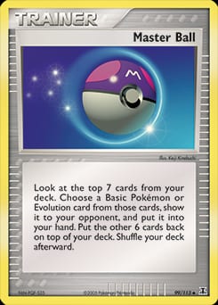 Delta Species Master Ball #99 card