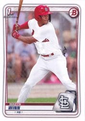 2020 Bowman Draft Base Set Masyn Winn #BD-59 card