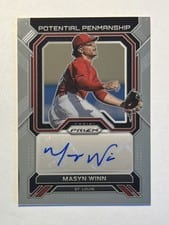 2023 Panini Prizm Potential Penmanship Masyn Winn #PP-MW card