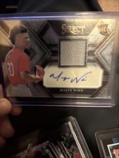 2023 Panini Select Rookie Jersey Autographs Masyn Winn #PJA-MY card