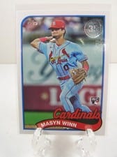 2024 Topps 1989 Topps Baseball 35th Anniversary (Series 1) Masyn Winn #89B-58 card