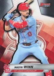 2025 Bowman's Best Base Set Masyn Winn #44 card