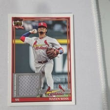 2026 Topps 1991 Topps Relics Masyn Winn #91R-MW card