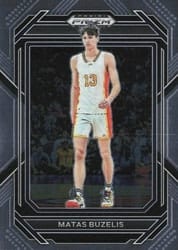 2023 Panini Prizm Draft Picks Base Set Matas Buzelis #13 card