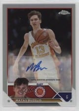 2023 Topps Chrome McDonald's All American Chrome Autographs Matas Buzelis #CA-MB card