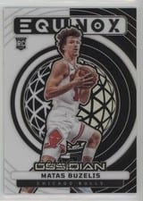 2024-25 Panini Obsidian Equinox Matas Buzelis #15 card