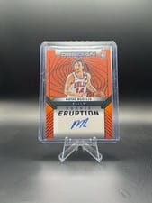 2024-25 Panini Obsidian Rookie Eruption Autographs Matas Buzelis #REA-BUZ card