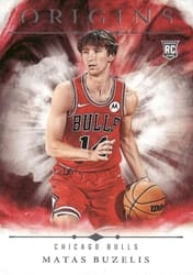 2024-25 Panini Origins Base Set Matas Buzelis #86 card