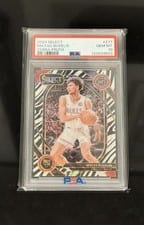 2024 Panini Select Matas Buzelis Zebra Prizm #277 card
