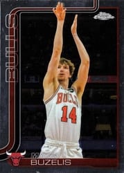 2025-26 Topps Chrome Base Set Matas Buzelis #231 card