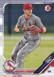 2019 Bowman Draft Base Set Mateo Gil #BD-38 card