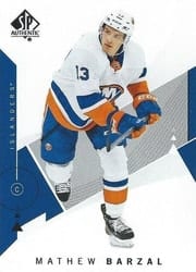 2018-19 SP Authentic Base Set Mathew Barzal #11 card