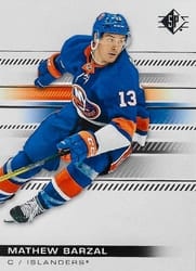 2019-20 SP Base Set Mathew Barzal #93 card