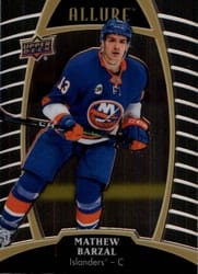 2019-20 Upper Deck Allure Base Set Mathew Barzal #59 card