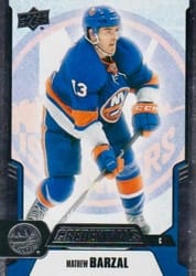 2019-20 Upper Deck Credentials Base Set Mathew Barzal #21 card
