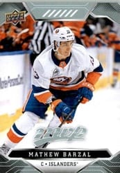 2019-20 Upper Deck MVP Base Set Mathew Barzal #72 card
