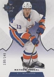 2019-20 Upper Deck Ultimate Collection Base Set Mathew Barzal #48 card