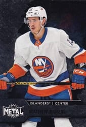 2020-21 SkyBox Metal Universe Base Set Mathew Barzal #1 card