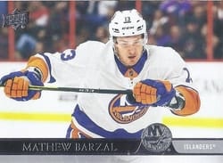 2020-21 Upper Deck Base Set Mathew Barzal #367 card