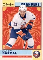 2022-23 O-Pee-Chee Retro Mathew Barzal #127 card