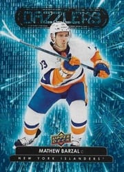 2022-23 Upper Deck Dazzlers Mathew Barzal #DZ-124 card