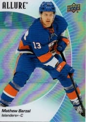 2023-24 Upper Deck Allure Base Set Mathew Barzal #41 card