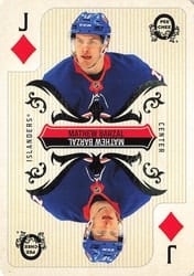 2024-25 O-Pee-Chee Playing Cards Mathew Barzal #J♦ card
