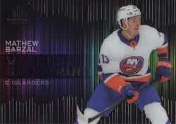 2024-25 SP Game Used Visible Spectrum Mathew Barzal #VS-4 card