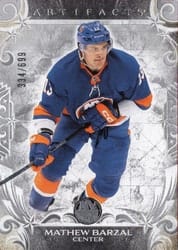 2024-25 Upper Deck Artifacts Base Set Mathew Barzal #146 card