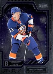 2025-26 SkyBox Metal Universe Base Set Mathew Barzal #55 card