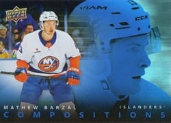 2025-26 Upper Deck Compositions Mathew Barzal #CMP-14 card