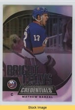2025-26 Upper Deck Credentials Bright Cellys Mathew Barzal #BC-9 card