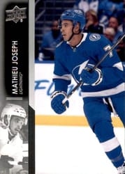 2021-22 Upper Deck Base Set Mathieu Joseph #639 card