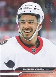 2023-24 Upper Deck Base Set Mathieu Joseph #129 card