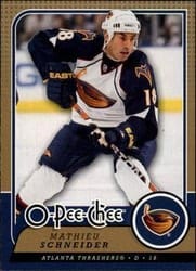 2008-09 O-Pee-Chee Base Set Mathieu Schneider #603 card
