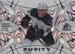 2022-23 SP Game Used Purity Matias Maccelli #P-77 card