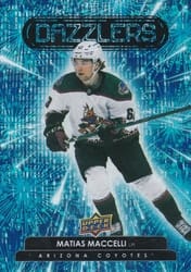 2022-23 Upper Deck Dazzlers Matias Maccelli #DZ-82 card