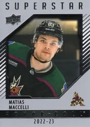 2022-23 Upper Deck Honor Roll Matias Maccelli #HR60 card