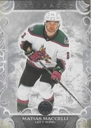 2024-25 Upper Deck Artifacts Base Set Matias Maccelli #71 card